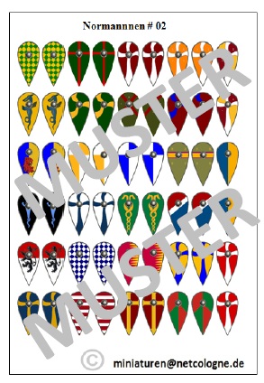 Shields Normans 02, 1:72